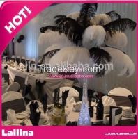 Many Different Colorful Carnival Ostrich Feather For Centrepieces