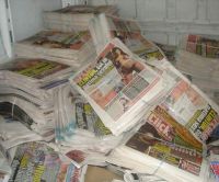 Grade A Waste News Paper Scraps/Corrugated Carton Scraps 