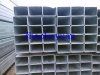 galvanized rectangular steel pipes