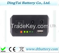 9600mah battery pack with 5V 9V and 12V output voltage 3 in 1