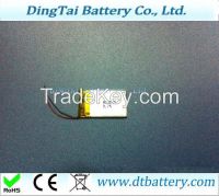 DTB404080 3.7V 3000mAh rechargeable lithium ion battery