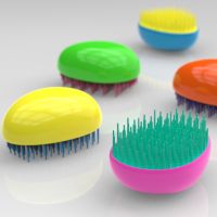 Egg shape Straight Pins Detangling hair brush Hair Care Brush