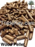 Pine wood pellets