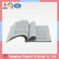 Professional Book Printing Soft Cover Perfect Binding