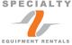 Specialty Equipment Rentals