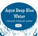 Aqua Deep Blue Water