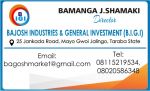 Bajosh Industries And General Investment (BIGI)